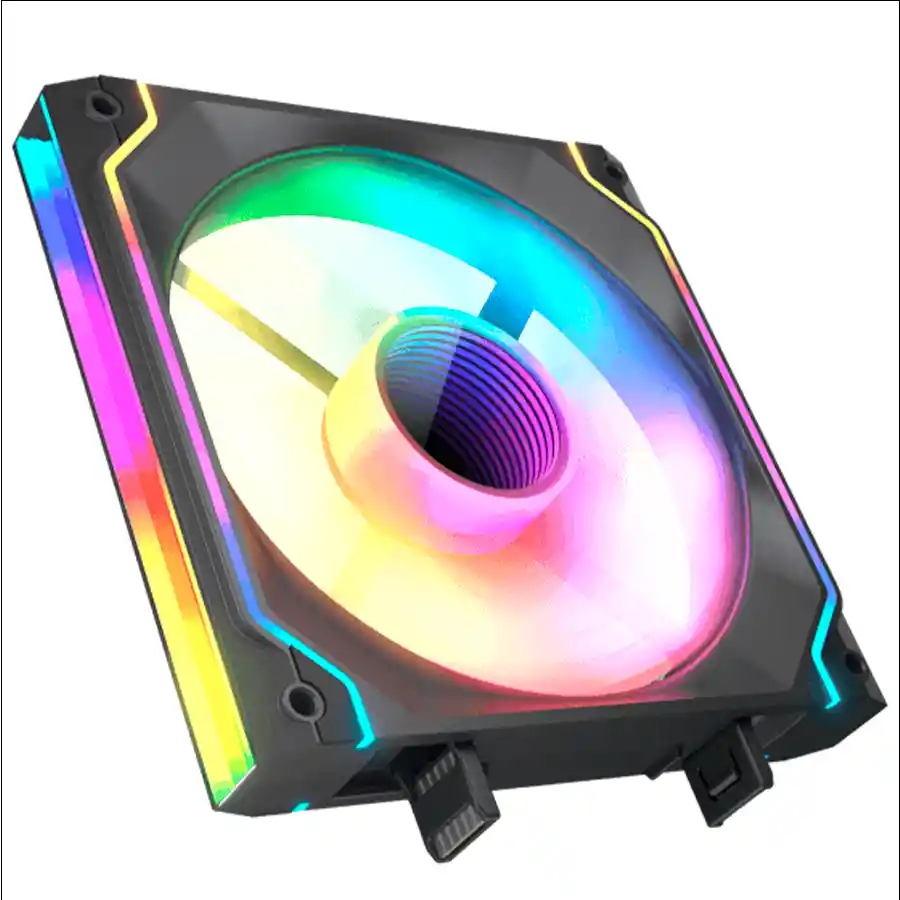 Ventilador Magnetico Cougar Sc140 Argb Negro