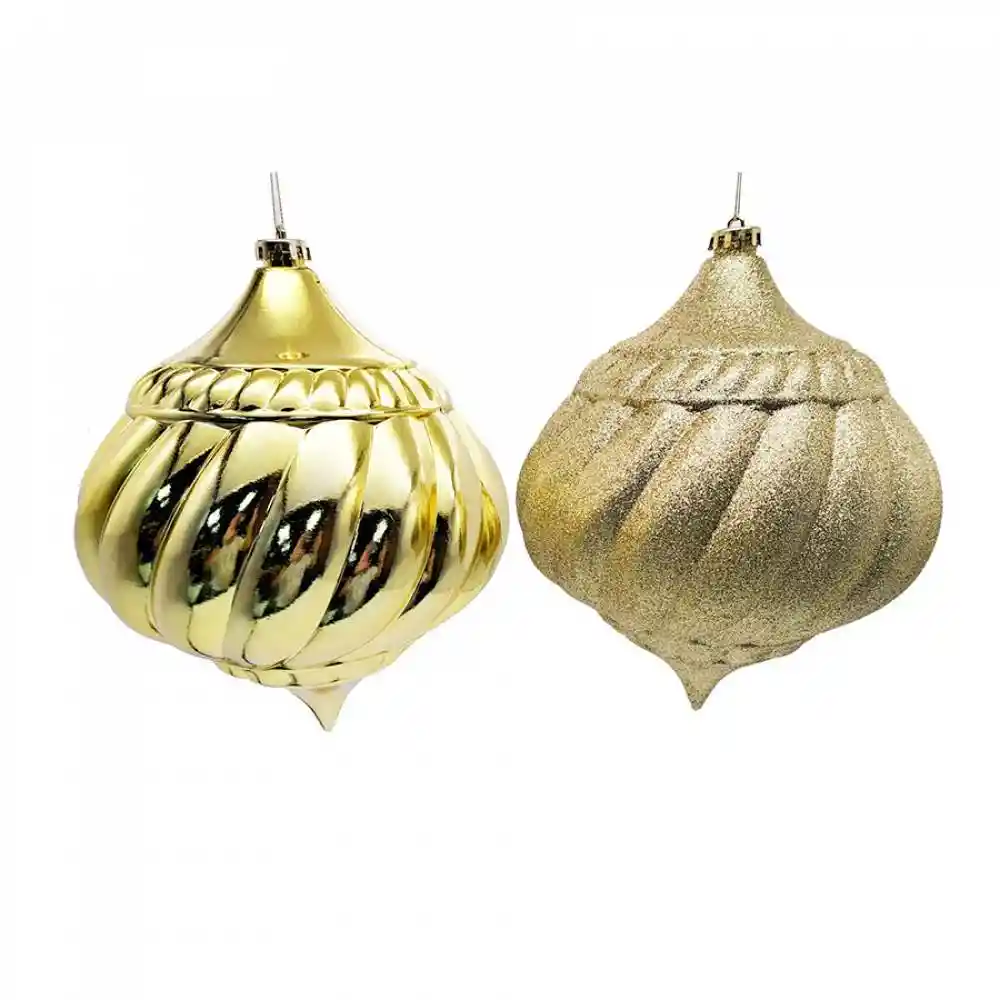 Bolas Expressions Onion 20 Cm Dorado 2 Und