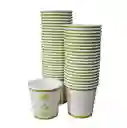 Vaso De Papel 7 Onzas X 50 Unidades - Compostables Y Biodegradable