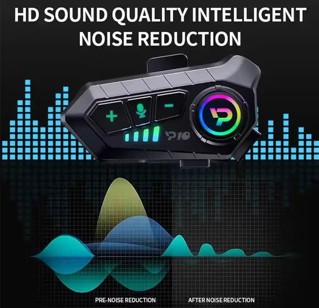 Intercomunicador Bluetooth Kebedume P10