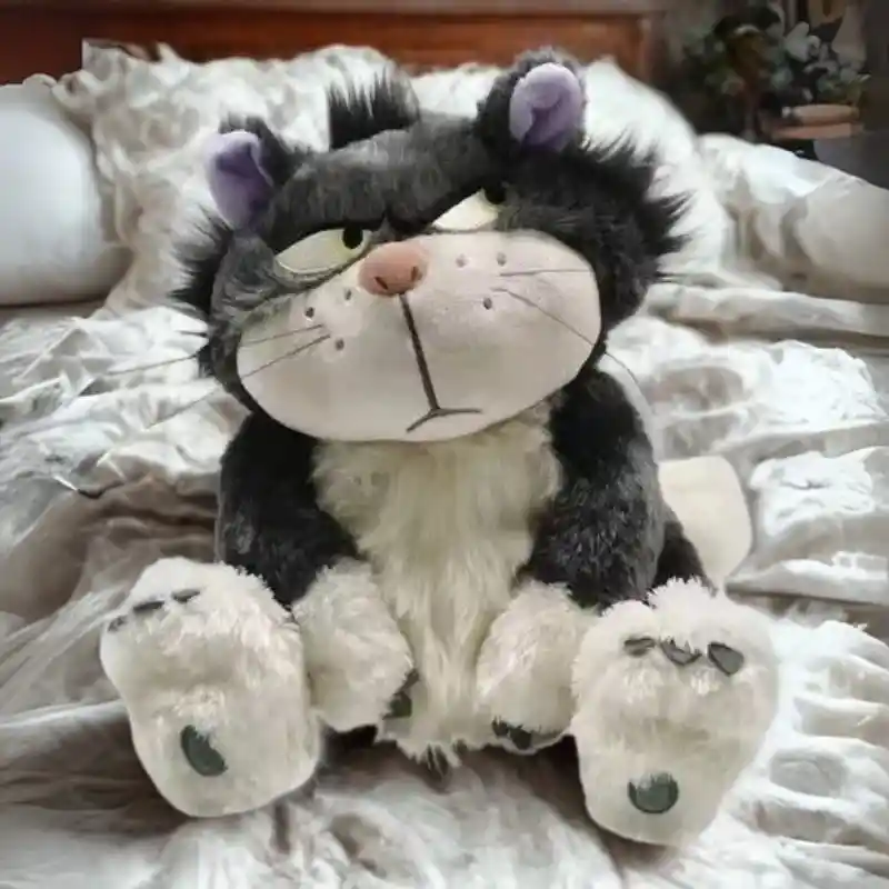 Muñeco De Peluche Gato Lucifer Suave Y Tierno Para Niños