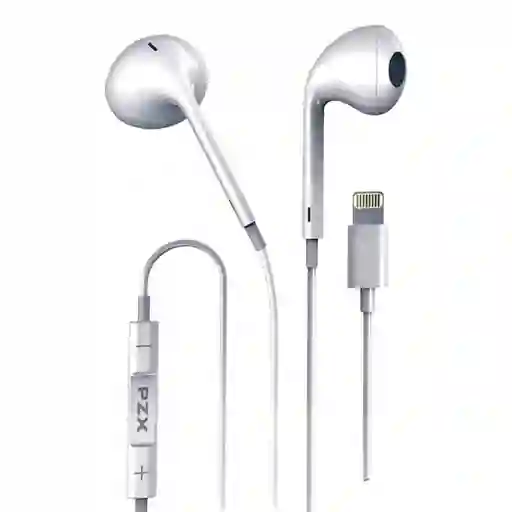 Audífonos Cable Lighting-iphone Pzx 1566