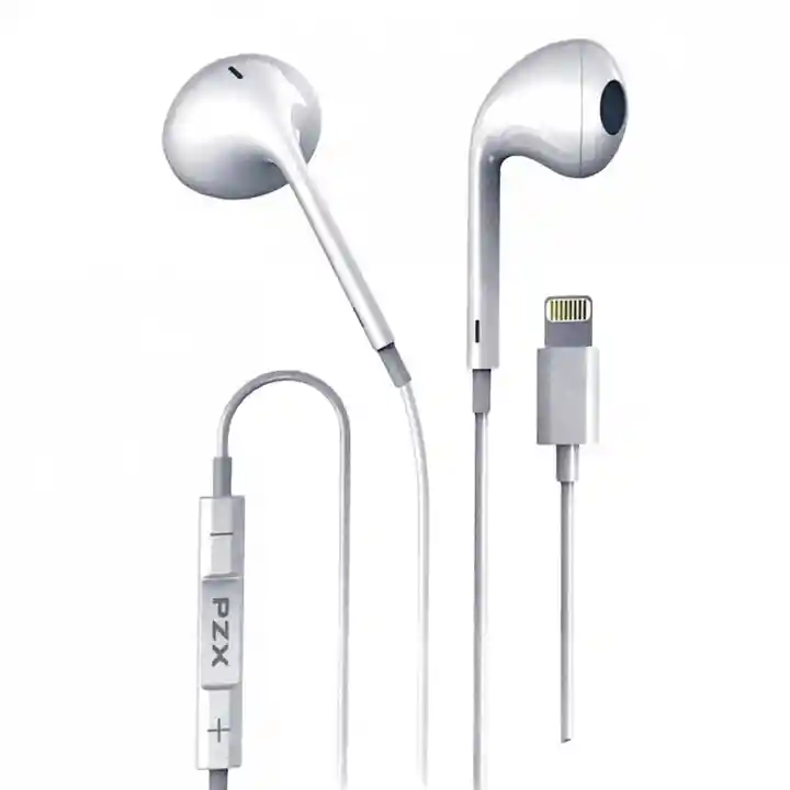 Audífonos Cable Lighting-iphone Pzx 1566
