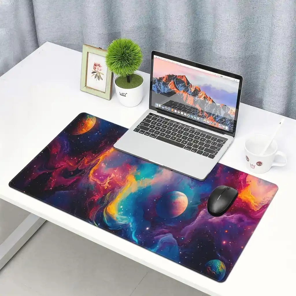 Pad Mouse Gamer Tapete Alfombra De Escritorio Antideslizante