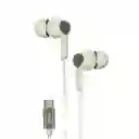 Audífonos De Cable De Pzx Typec 1531