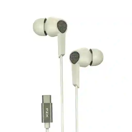 Audífonos De Cable De Pzx Typec 1531
