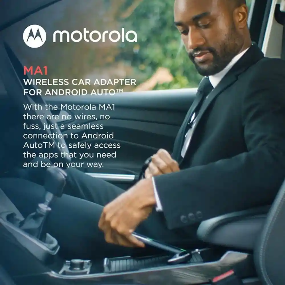 Adaptador Android Auto Motorola Ma1 Conexión Inalámbrica