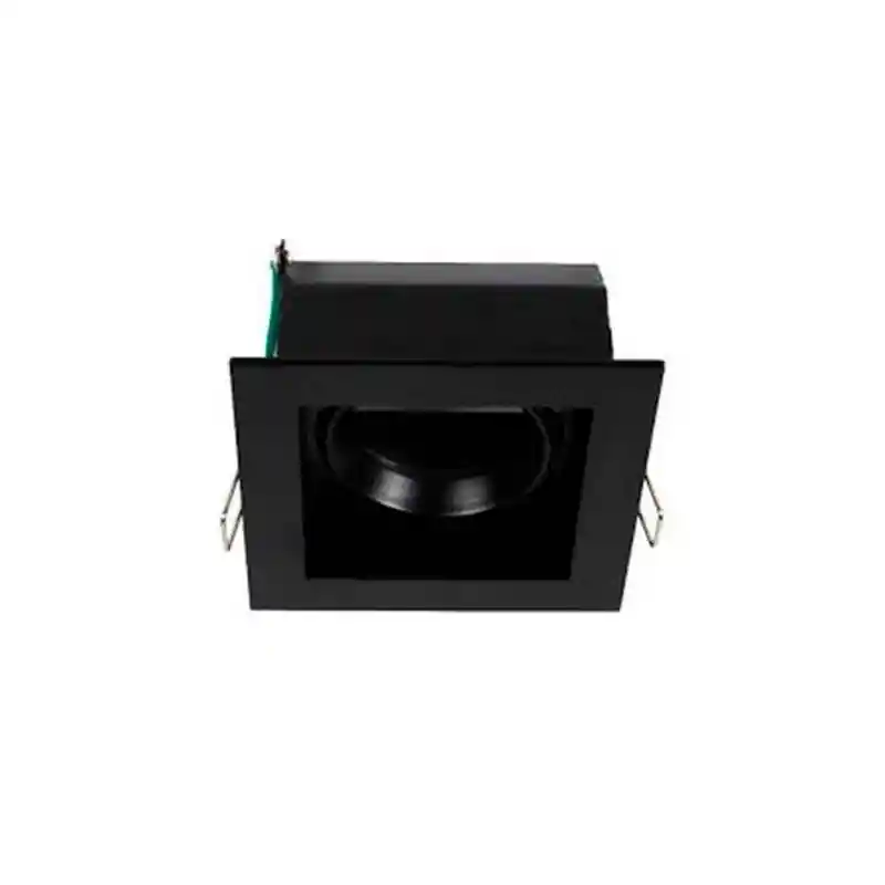 Aplique Cardan 1h 10 Cm Bombillo Alicante Negro - Tecnolite 60yd4001mvn