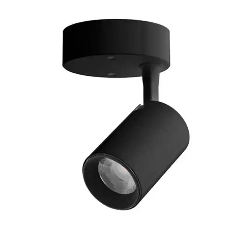 Spot Sobreponer 7w 3000k 440lm Beid Ii Negro - Tecnolite 7lvcled005mv30n