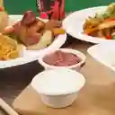 Salsero Con Tapa 2 Onzas De Caña De Azúcar X 50 Unidades