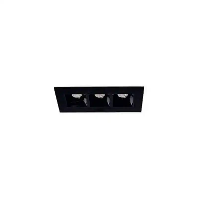 Aplique Mini Cardan 3h 11cm 7w 3000k 305lm Lucida Iii Negro - Tecnolite 7ydled3163mv30n