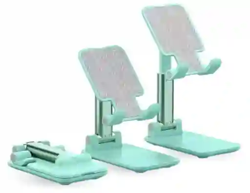 Soporte Plegable Celular Y Tablet Ajustable Portátil Escritorio Universal