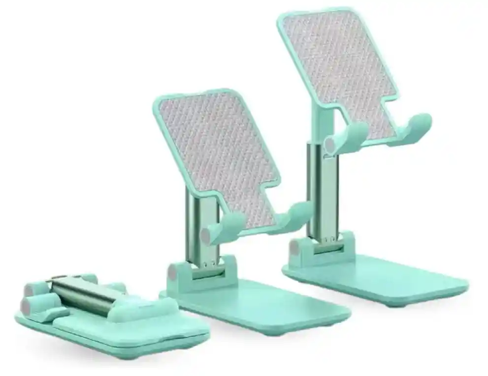 Soporte Plegable Celular Y Tablet Ajustable Portátil Escritorio Universal