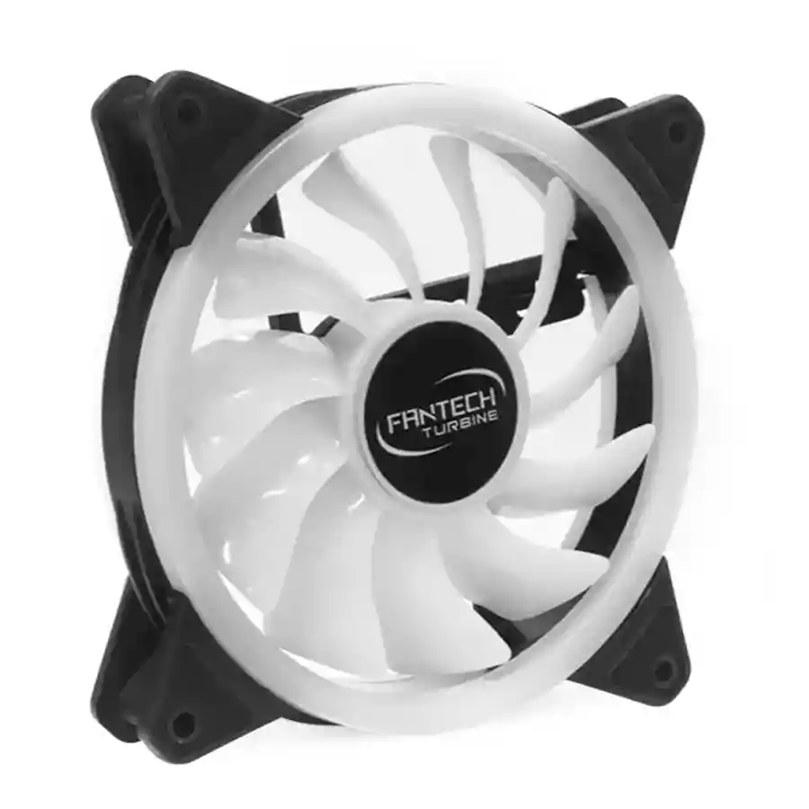 Kit De 3 Ventiladores Fantech Turbine Fb-301 Rgb + Control