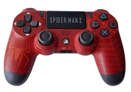 Control Ps4 Excelente Calidad Con Cable De Carga Spiderman