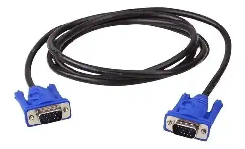 Cable Vga De 1.5 Metros Con Doble Filtro Para Monitor