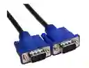 Cable Vga De 1.5 Metros Con Doble Filtro Para Monitor