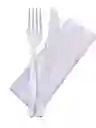 Set Cubiertos Tenedor Y Cuchillo + Servilleta
