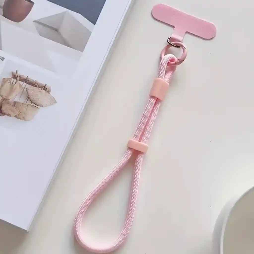 Correa Ajustable Para Celular Rosada