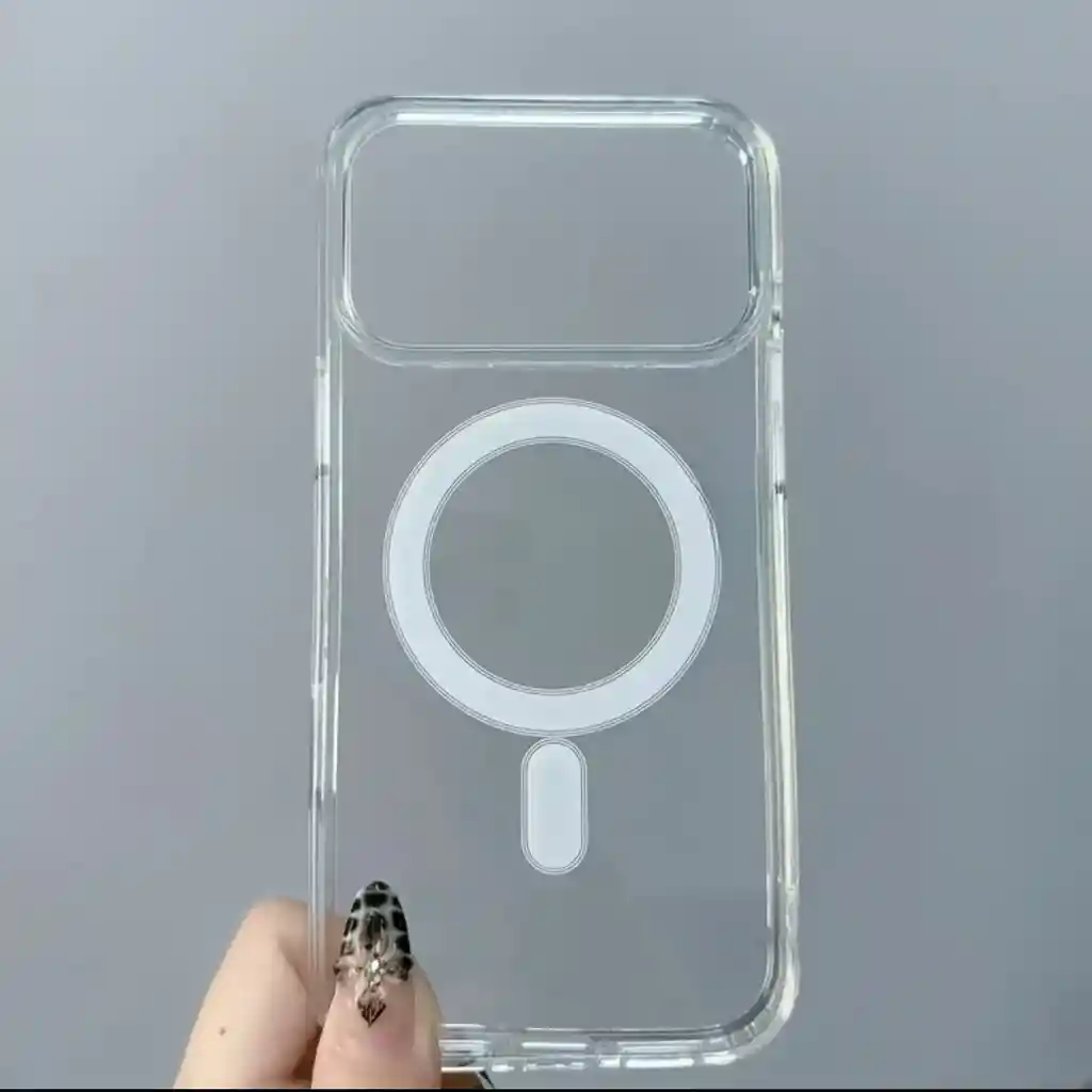Estuche Magsafe Transparente Iphone 17 Pro