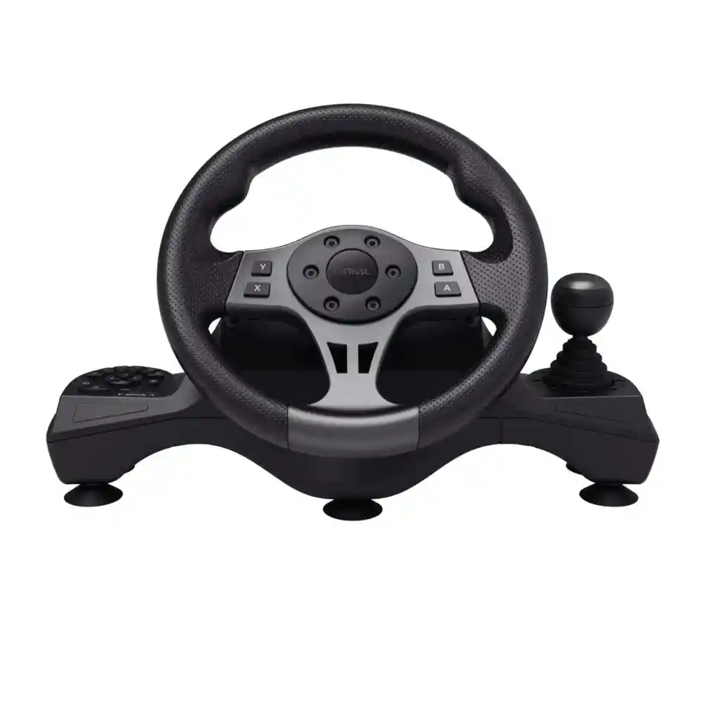 Volante Timon Manubrio Palanca Pedal Trust Movi Pc/ps/xb/nts