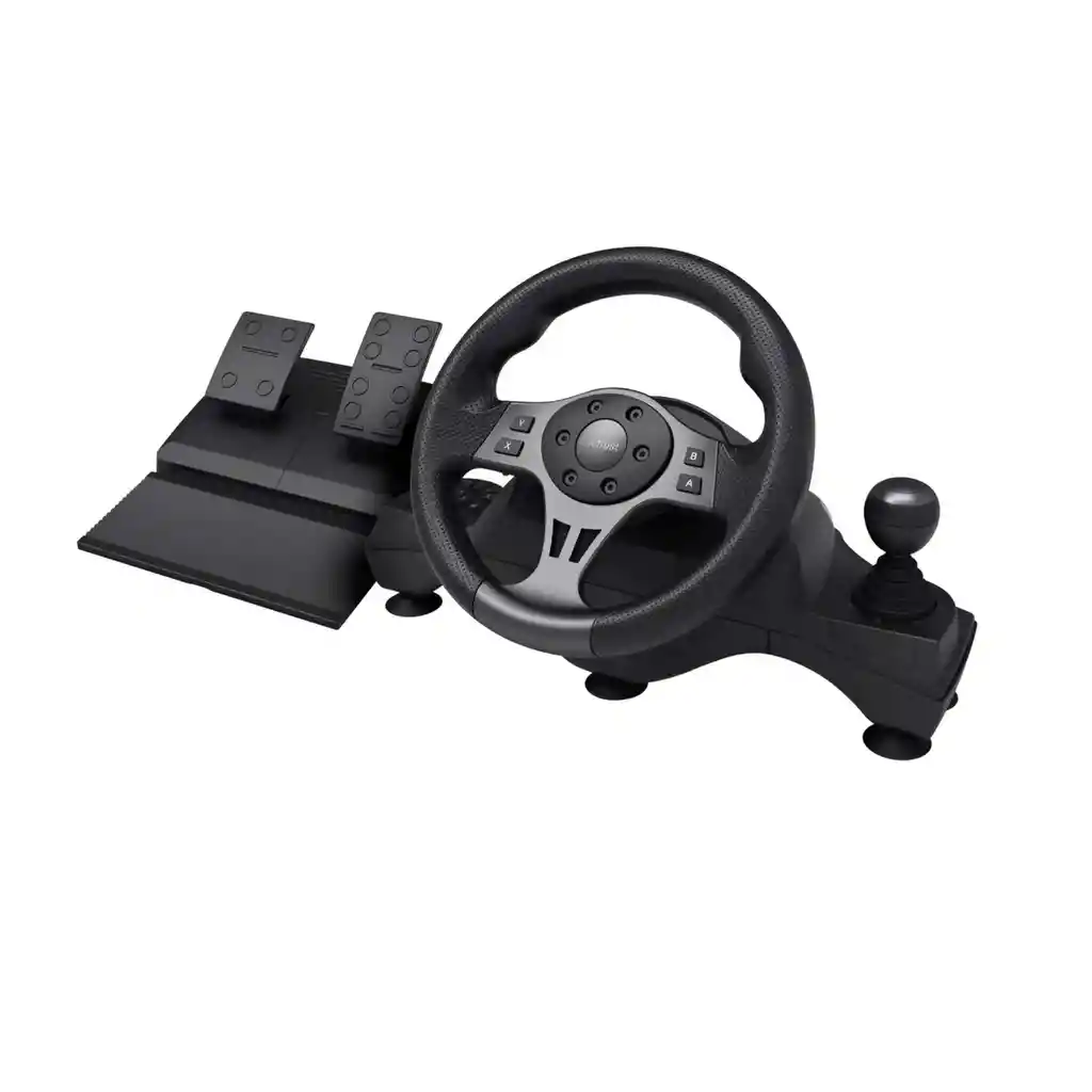 Volante Timon Manubrio Palanca Pedal Trust Movi Pc/ps/xb/nts