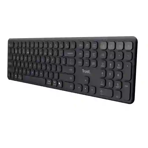 Teclado Inalambrico 3 Bluetooth 2.4hz Trust Vaiya Recargable