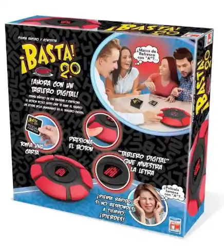 Juego De Mesa Basta 2.0 Clásico El Desafío De Palabras Que Pondrá A Prueba Tu Agilidad Mental