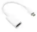 Convertidor Mini Displayport Thuderboldt A Hdmi Compatible Mac Macbook Color Blanco