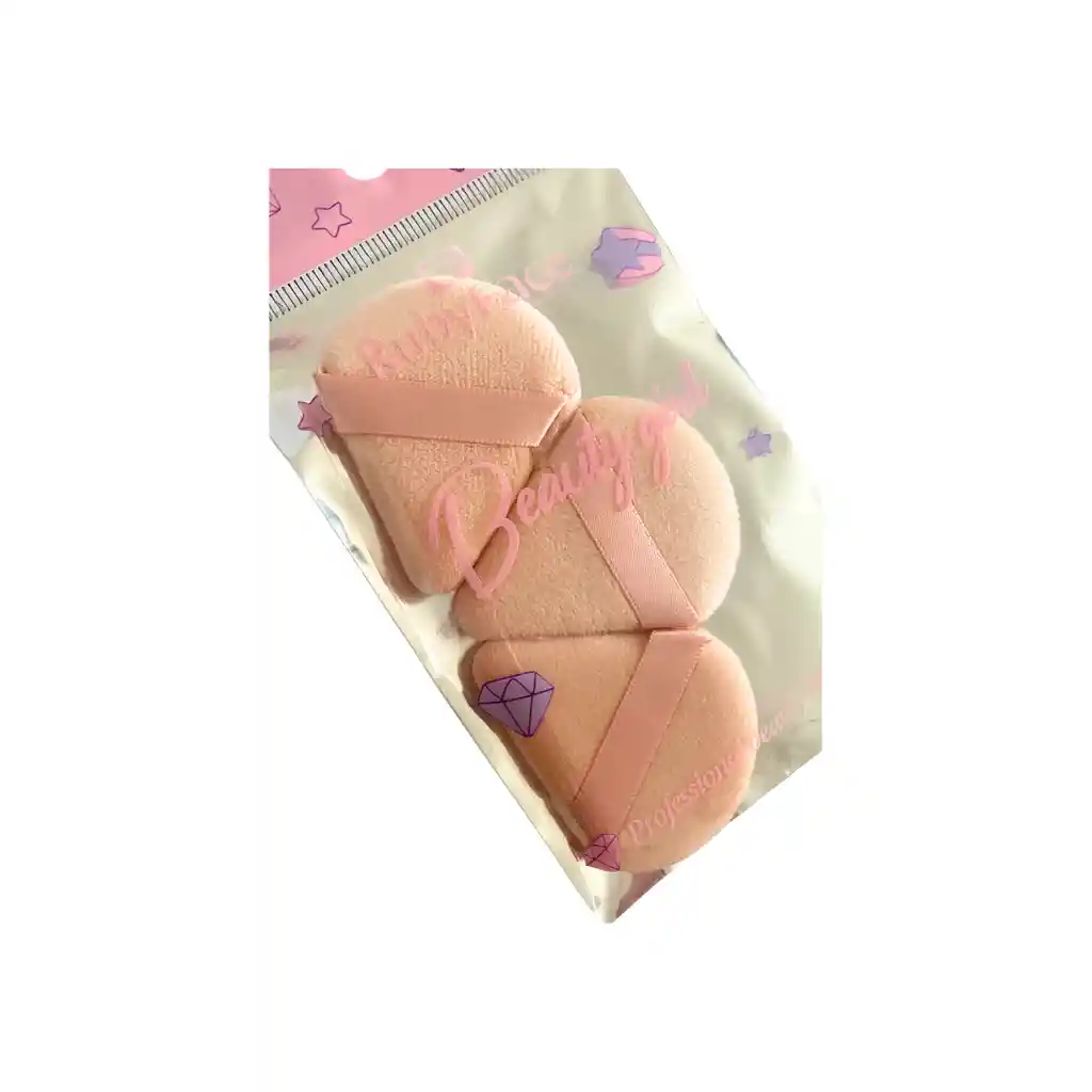 Set De 3 Mini Borlas Ruby Face