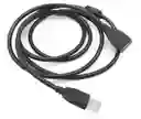 Cable Extension Usb 3mts Macho A Hembra Con Filtro Calidad Negro