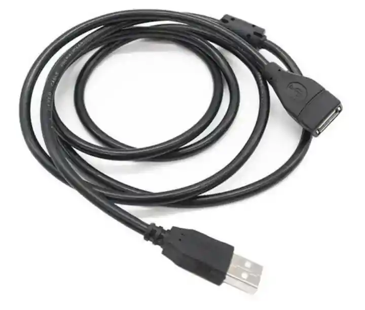 Cable Extension Usb 3mts Macho A Hembra Con Filtro Calidad Negro