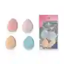 Set De 4 Mini Borlas