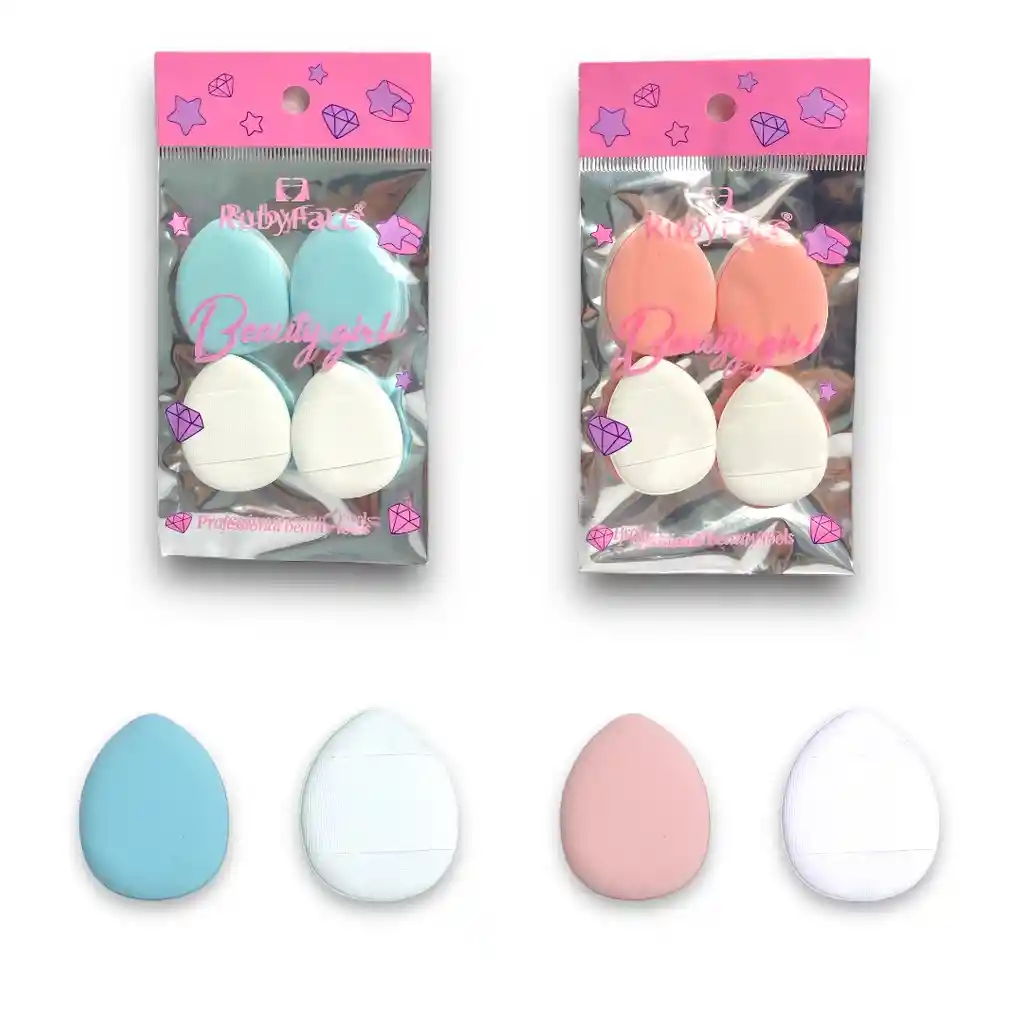 Set De 4 Mini Borlas