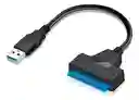 Cable Adaptador Para Disco Duro Usb 3.0 Sata Iii 25cm Negro