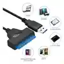 Cable Adaptador Para Disco Duro Usb 3.0 Sata Iii 25cm Negro