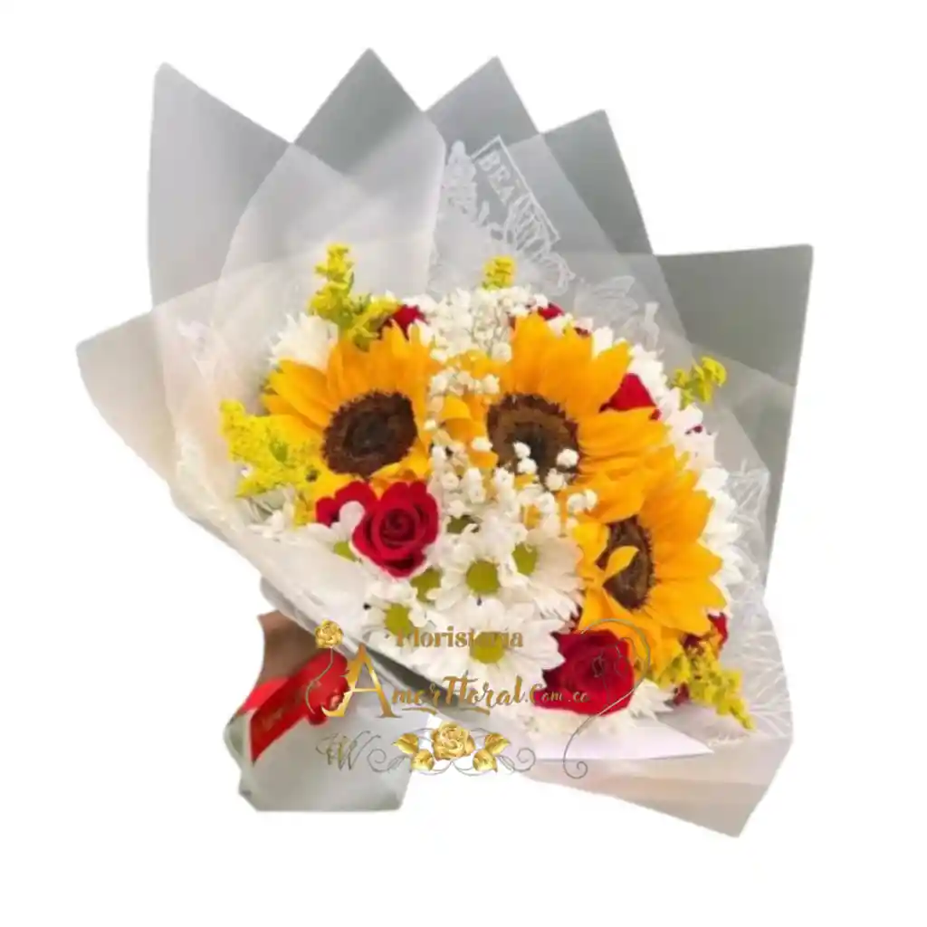 Ramo De Margaritas Flores En Cali