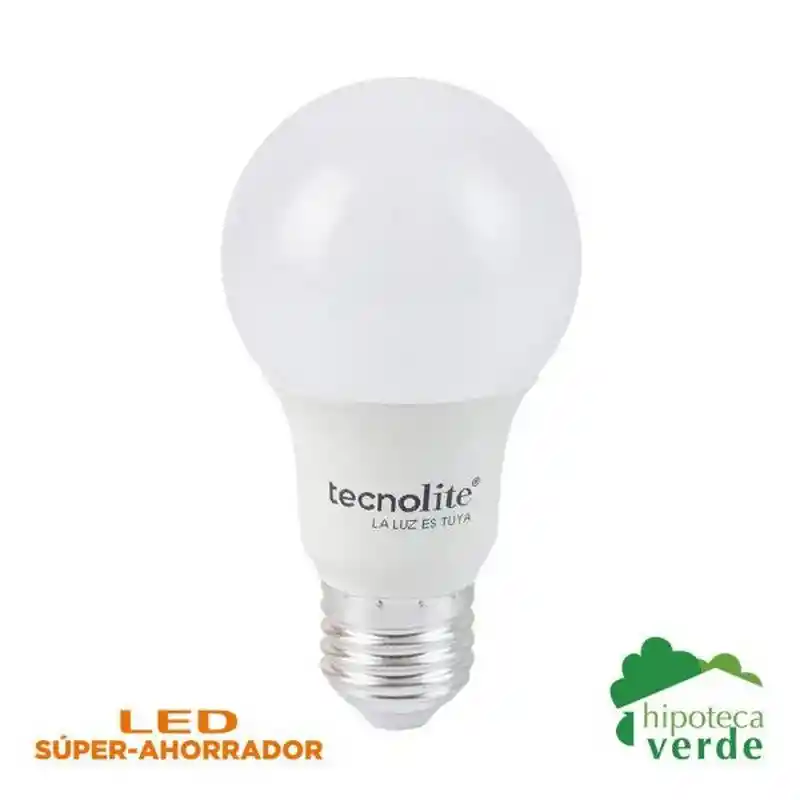 Bombillo Led Foco A19 Bulbo 8.5w Multivoltaje– A19-led/010/65 – Tecnolite