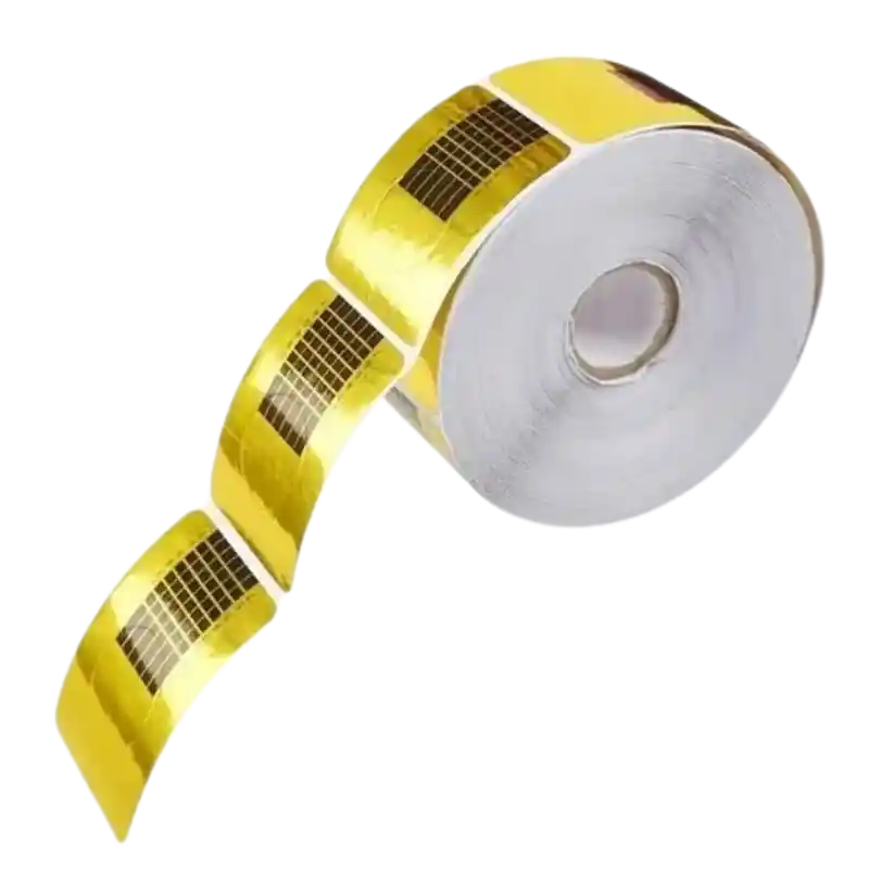 Moldes Para Uñas Esculpida Acrílico Gel 500 Guías X1 Rollo