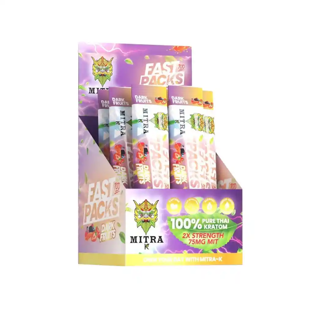 Kratom Energy Sachet (75mg Mit) Dark Fruits Flavor- Freeze Dried X1