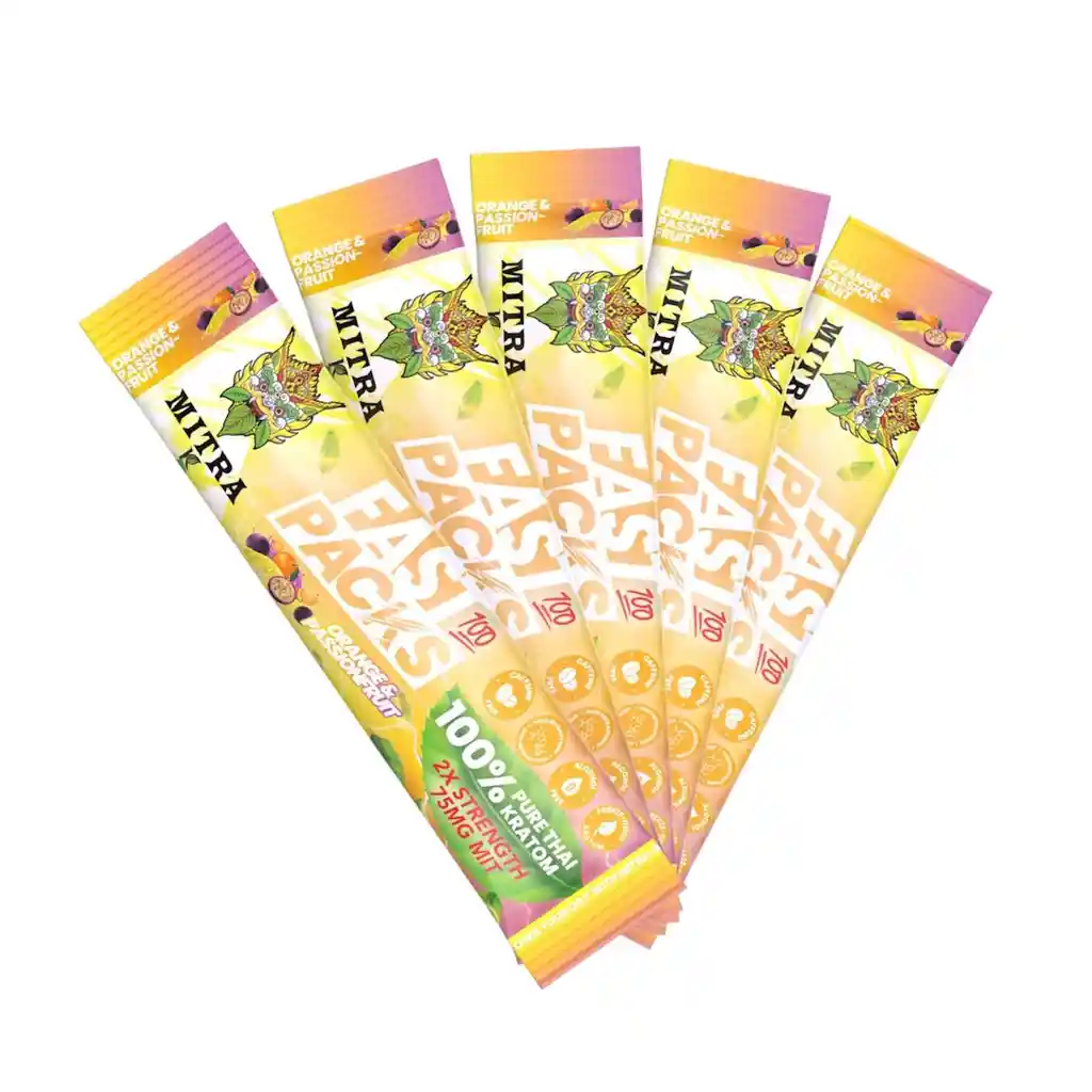 Kratom Energy Sachet (75mg Mit) Dark Fruits Flavor- Freeze Dried X1