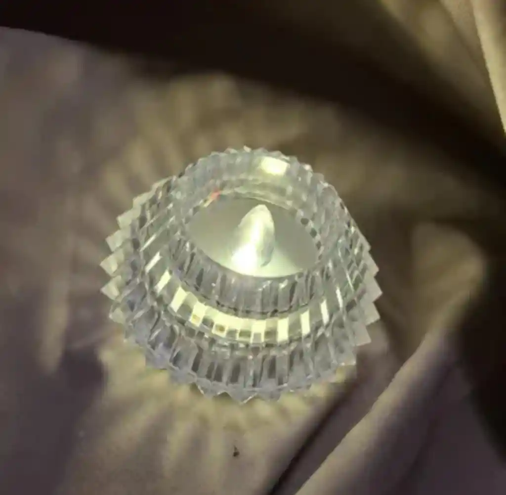 Vela Decorativa Led Luz Calida X Unidad