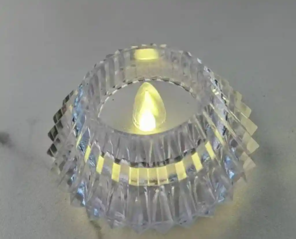 Vela Decorativa Led Luz Calida X Unidad