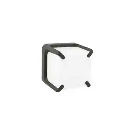 Aplique Led 11w 30k 560lm Cuadrado Gris - Tecnolite Hled-1201/g