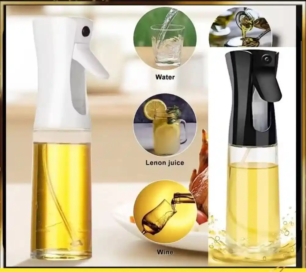 Dispensador De Aceite Spray Y Vertedor 280ml Para Cocina