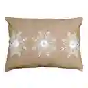 Cojin Expressions Copo Nieve 35x50cm Natural Algodon
