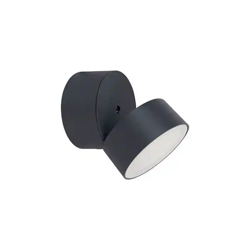 Aplique Led 10w 30k 800lm Redondo Dirigible - Tecnolite Hled-1178/30/g