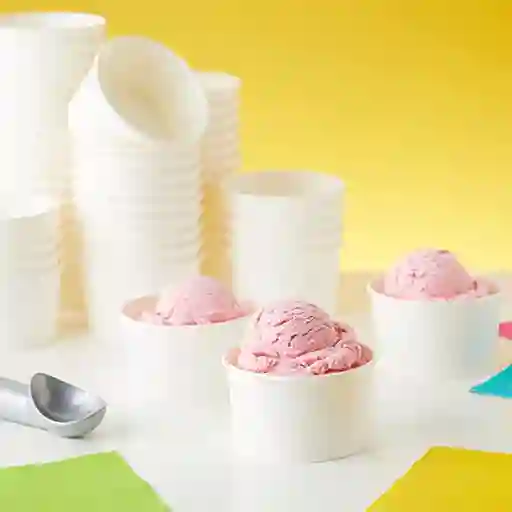 Contenedor 4 Oz De Papel Blanco X 50 Unidades