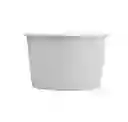 Contenedor 8 Oz De Papel Blanco X 50 Unidades