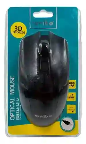 Mouse Optico Alambrico Fc-145 Negro